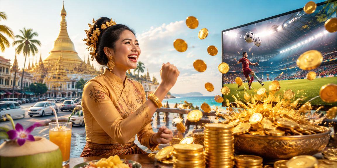 ရန်ကုန်ရှိ 3D ထီကစားမှု ဥပမာ